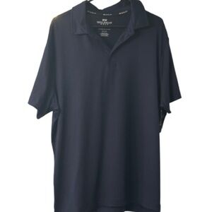 Rorie Whelan Navy Blue Short Sleeve Golf‎ Polo